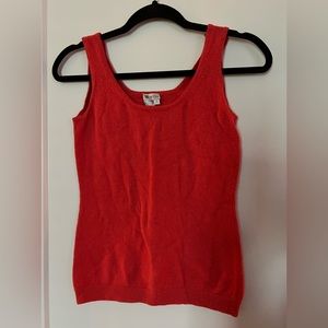 Cashmere Tank Top High Waist Sweater